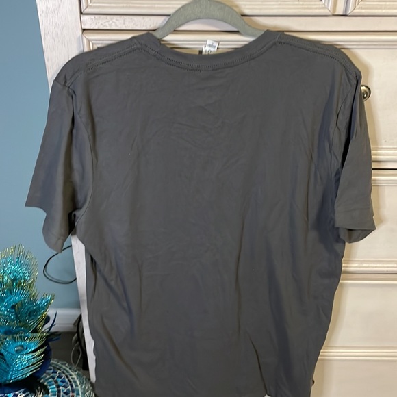 Unisex large fox 🦊 in the woods canvas t shirt new - Picture 4 of 4